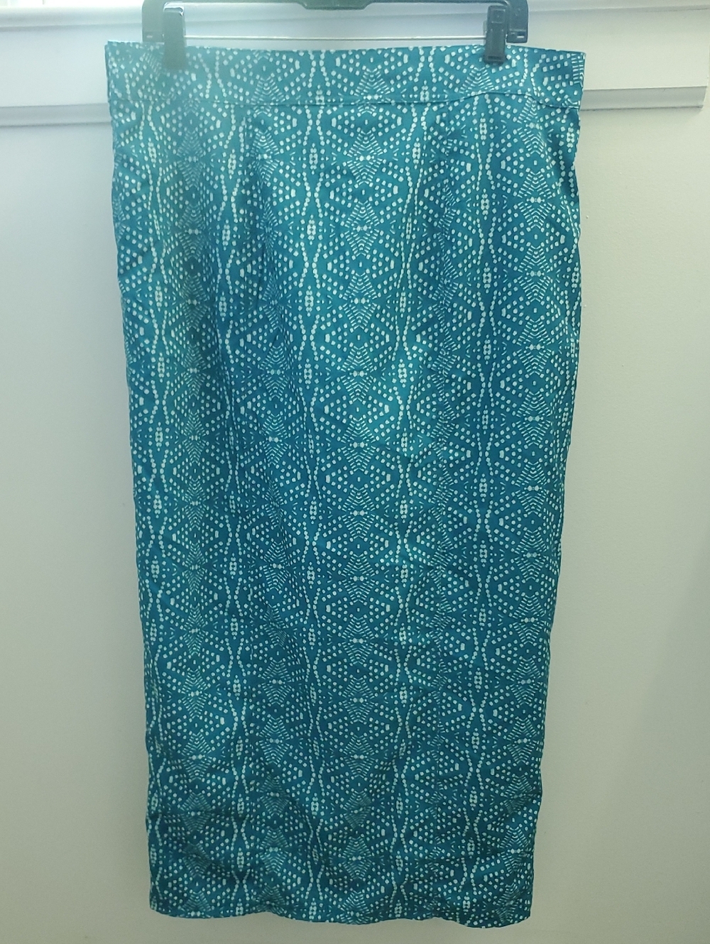 RipSkirt Hawaii Teal Patterned Adjustable Skirt Size Large Sweet Feet (4) - Picture 8 of 10